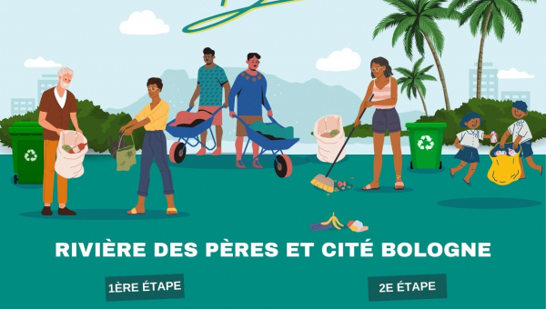 Bastè an nou bèl Rivière des Pères et Cité Bologne